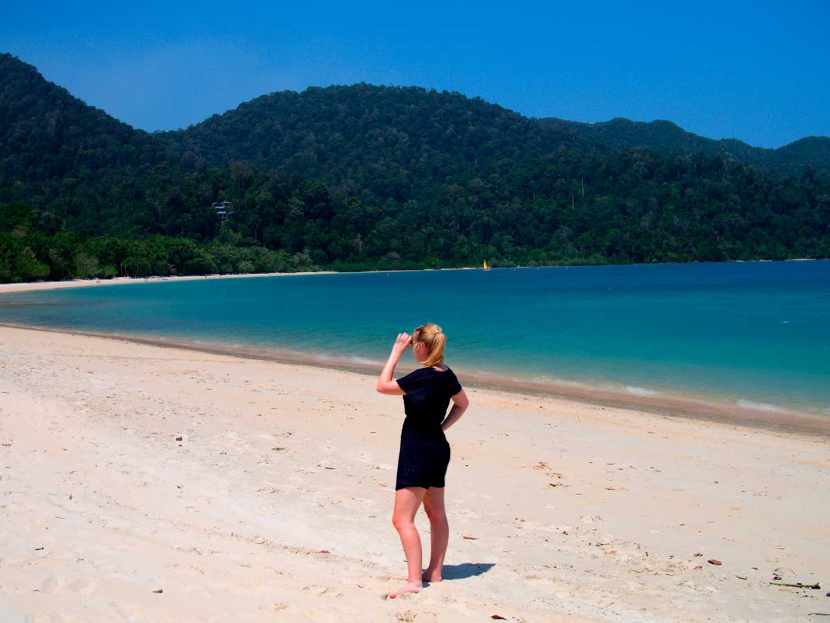 Beach at The Andama Resort, Langkawi