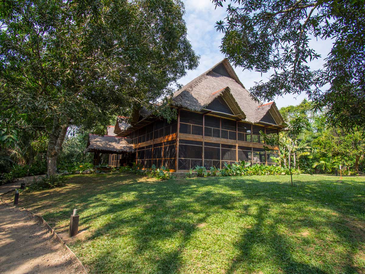 The main house at Inkaterra Hacienda Concepcion