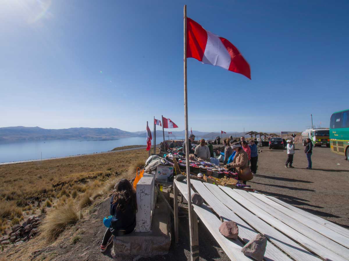 On the road from Puno to Chivay