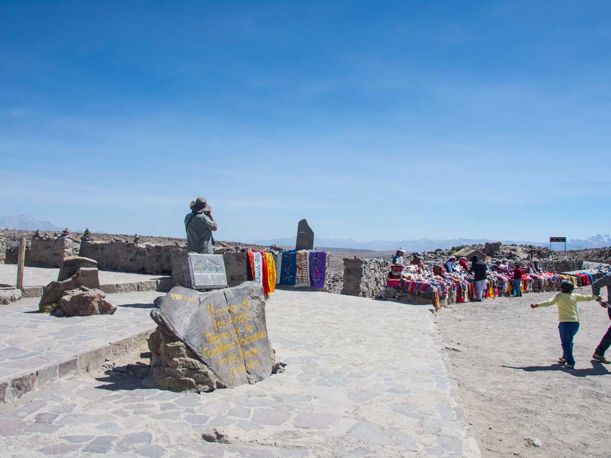 Mirador de los Volcanes, 4900m