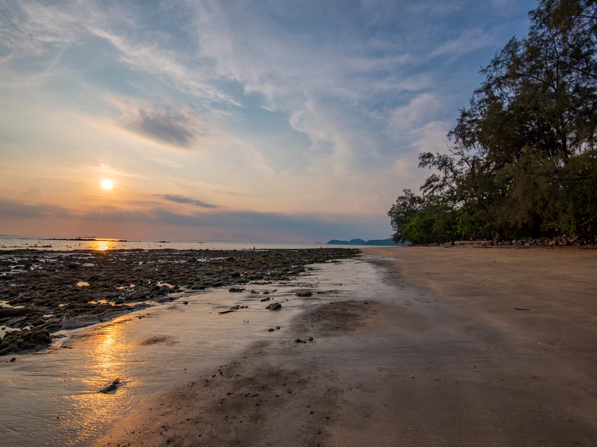 Sunset, Golden Pearl Beach