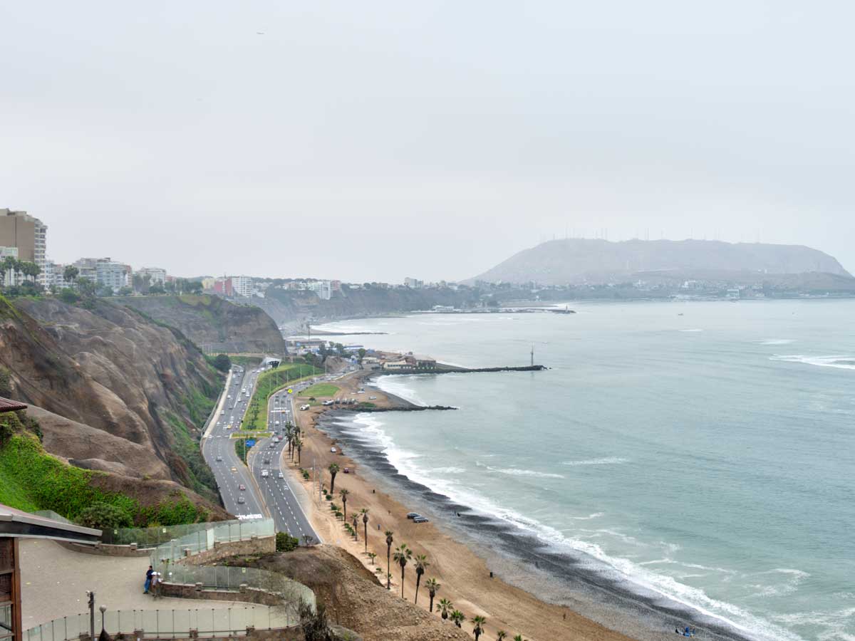 Coastline from Miraflores to Barranco