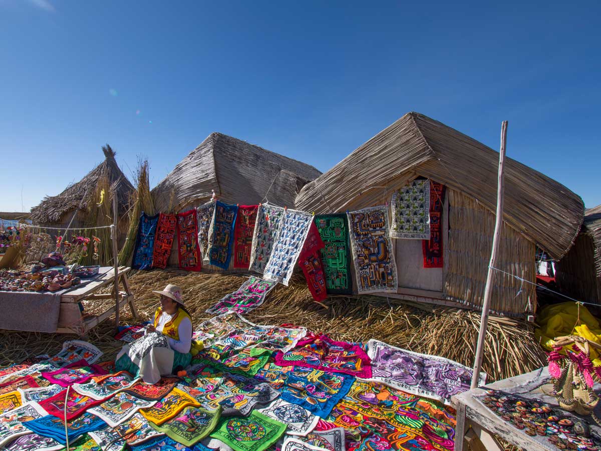 Uros Ccapi, on Lake Titicaca