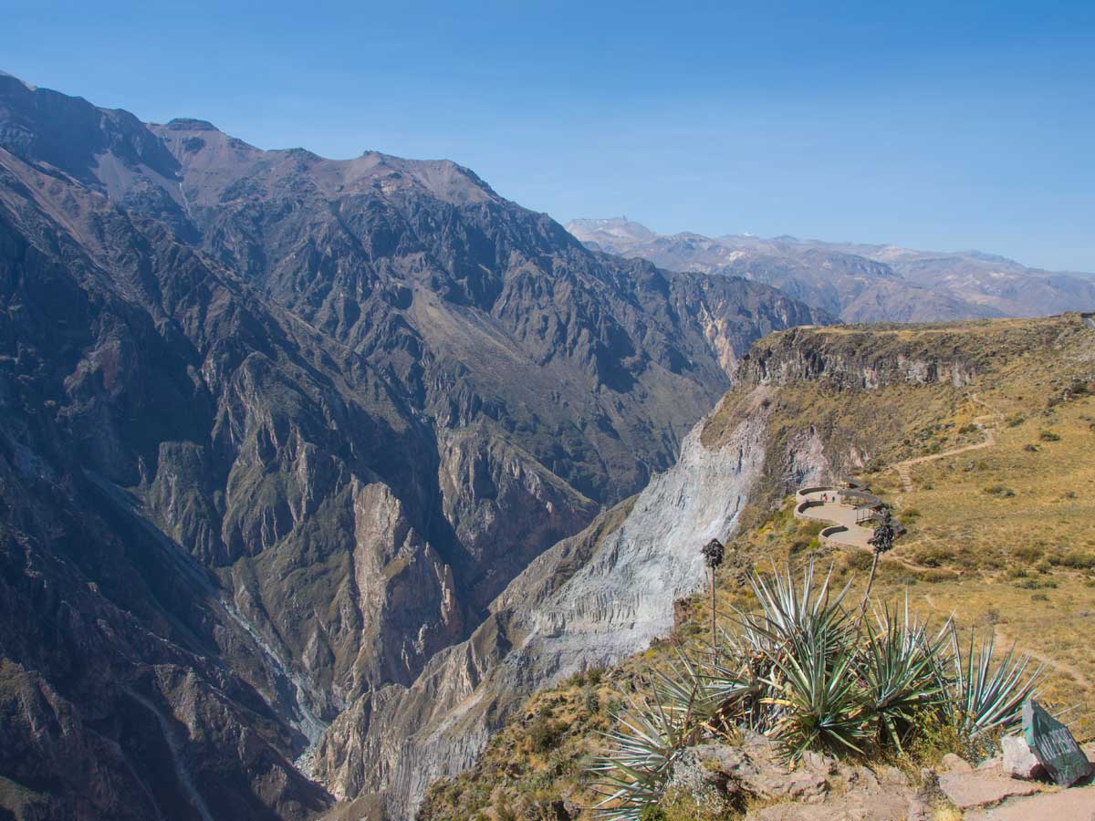 Colca Canyon near Cabanaconde