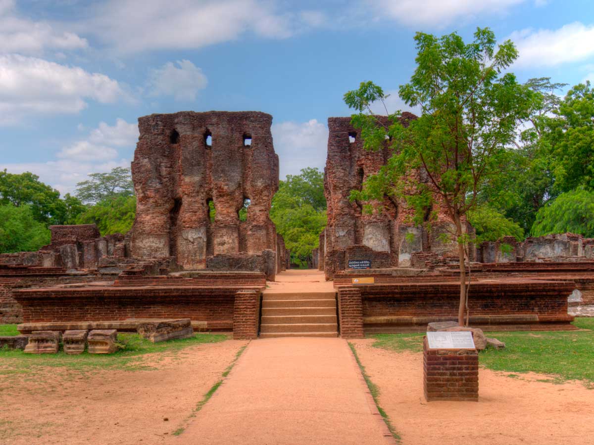 The Royal Palace Polonnaruwa