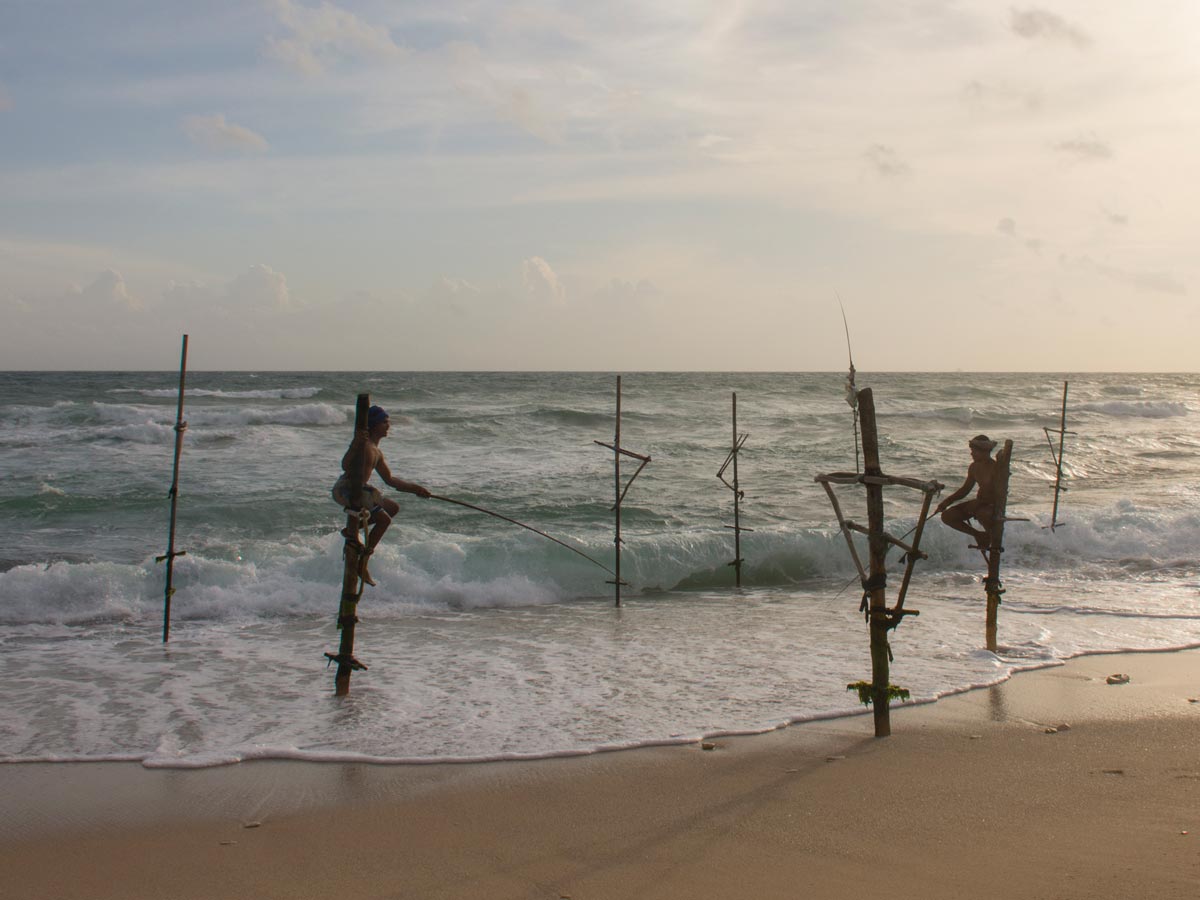 Stilt Fisherman at Koggala beach
