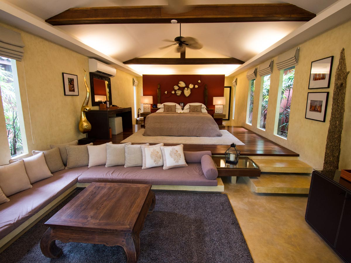 Our room (#29) at Zazen Boutique Resort & Spa