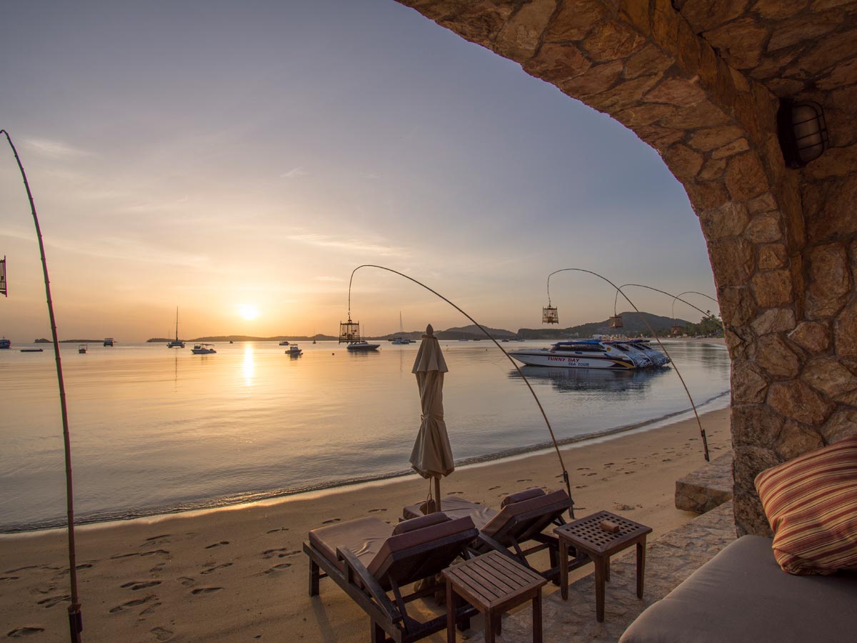 Beachfront Hideout area