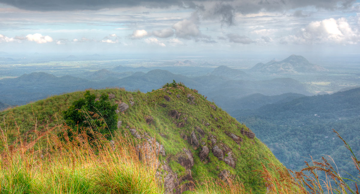 The summit, Little Adams Peak