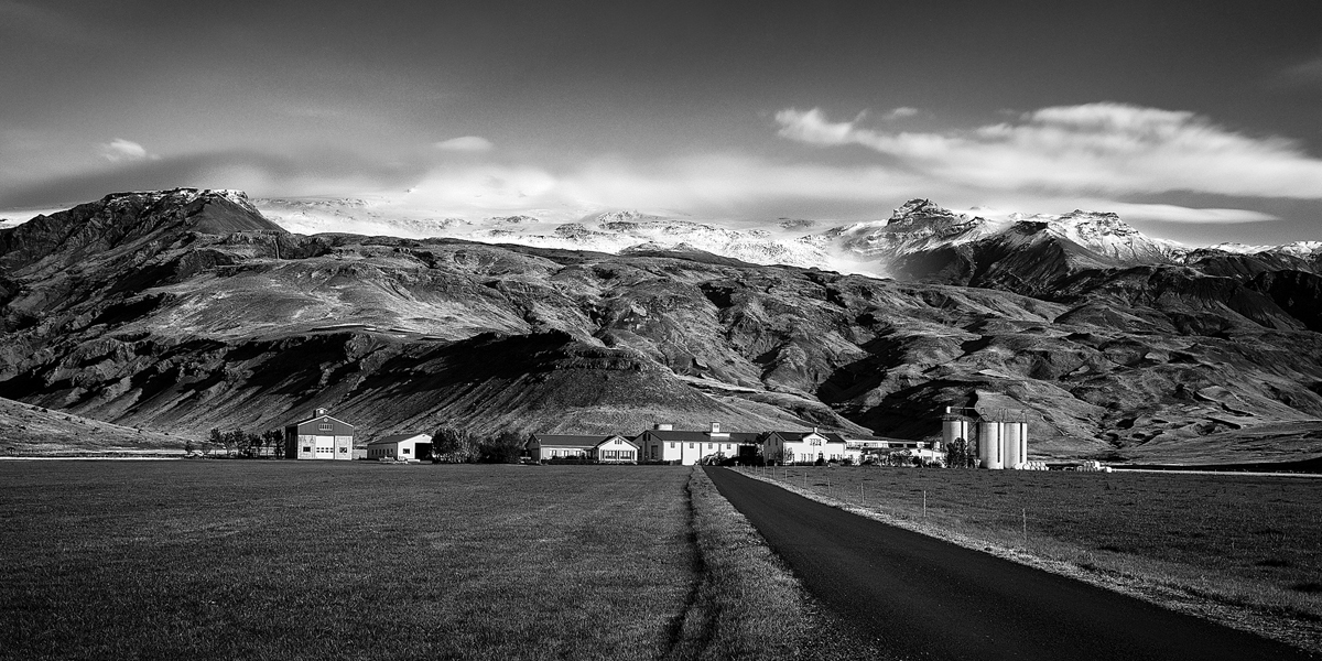 Eyjafjallajökull viewed from main road